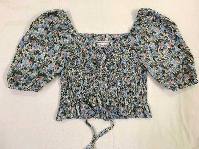 Floral Crop Top