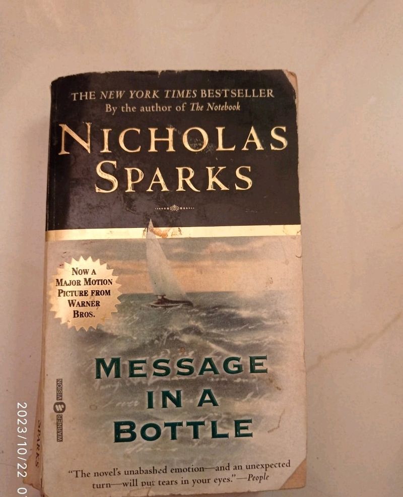 Message In A Bottle- Nicholas  Sparks