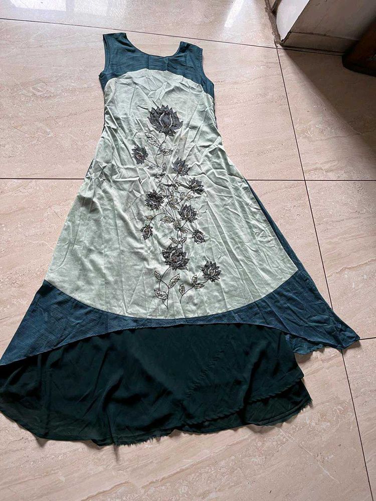 Floral Embroidered Dress