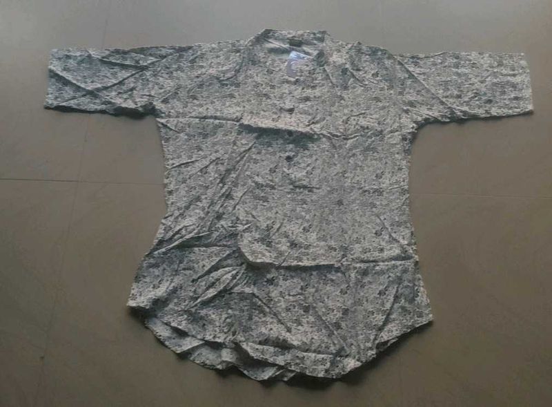 Patterned Casual Top