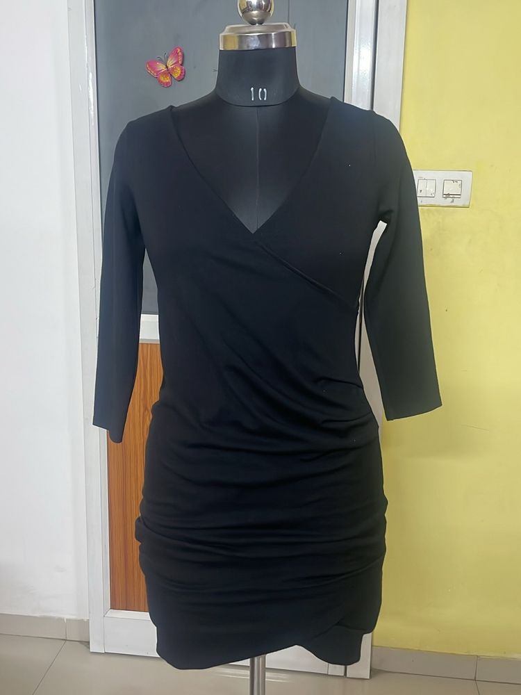 H&amp;M Bodycon Black Dress