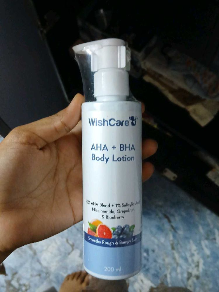WishCare AHA+BHA Body Lotion