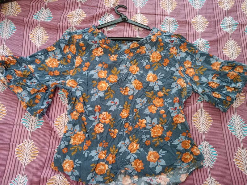 Floral Print Top