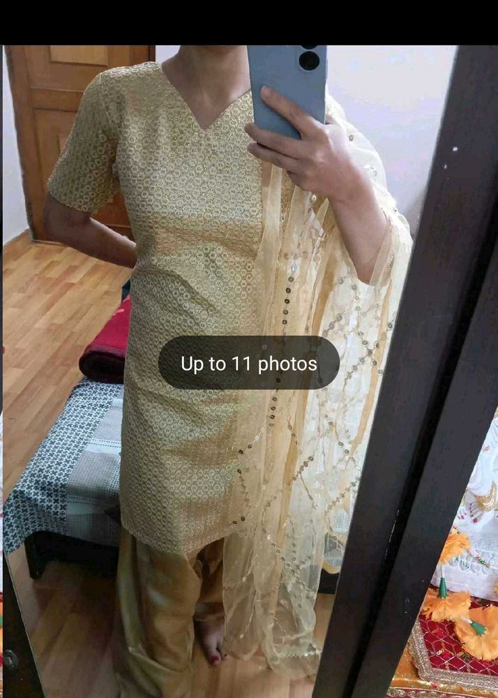 2 satin Salwar Suit