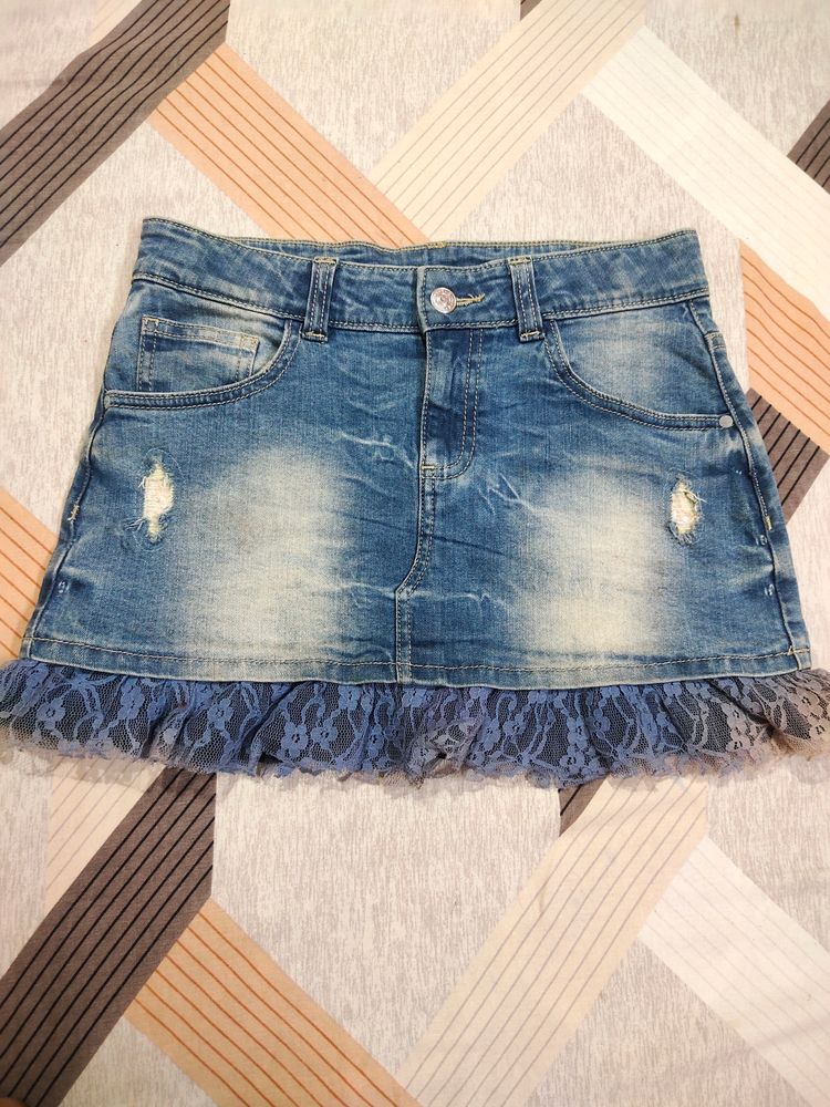 Denim Skirt