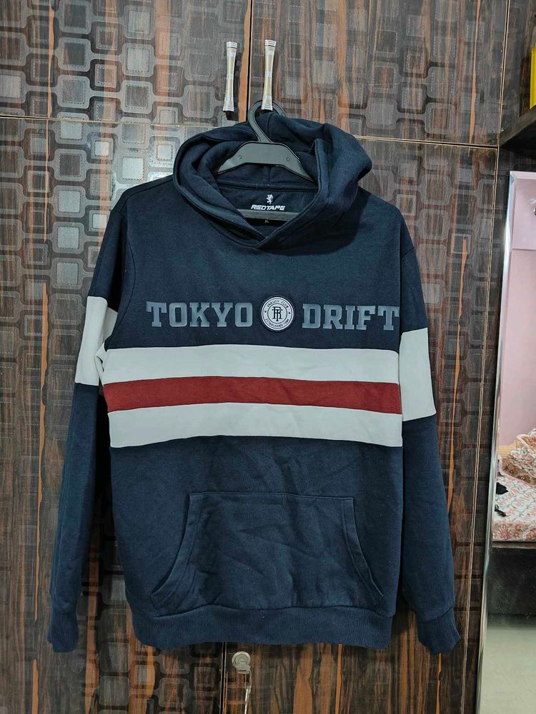 RedTape Navy Blue Hoodie