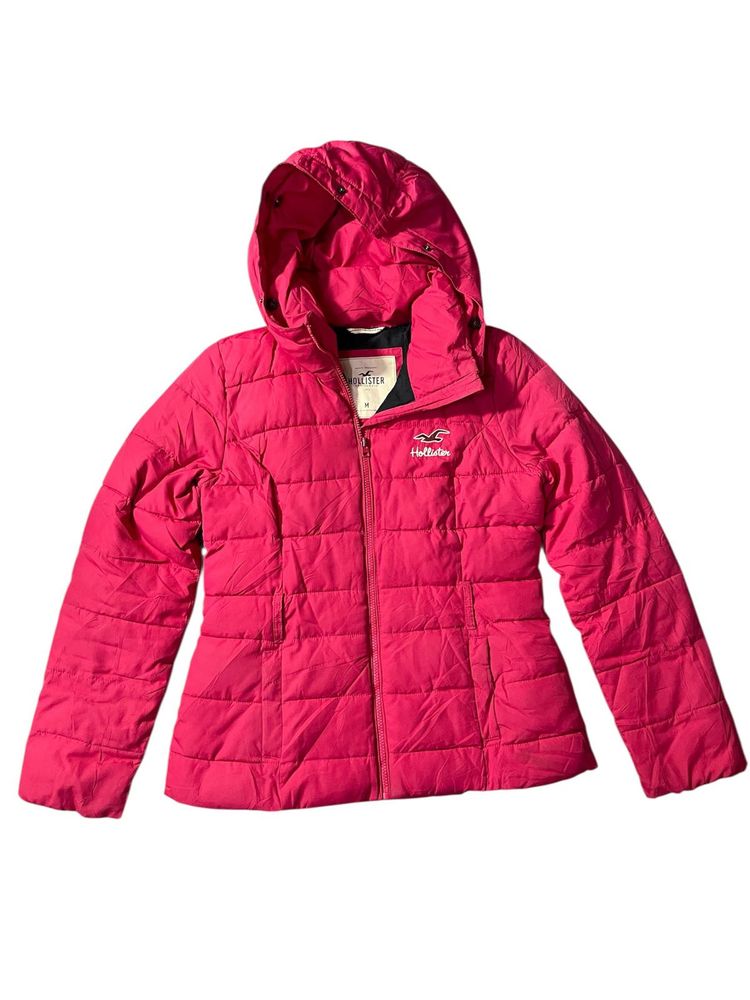 Hollister Pink Puffer Jacket