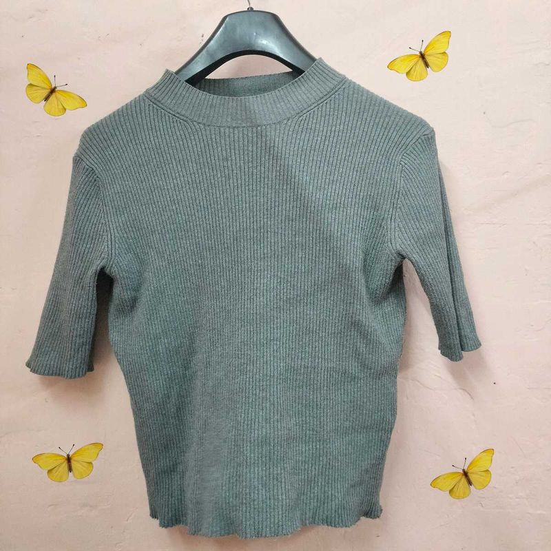 Ribbed Knit Top