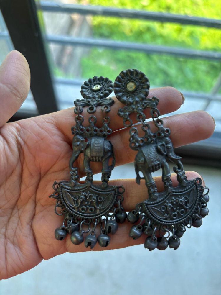 Elephant Dangle Earrings