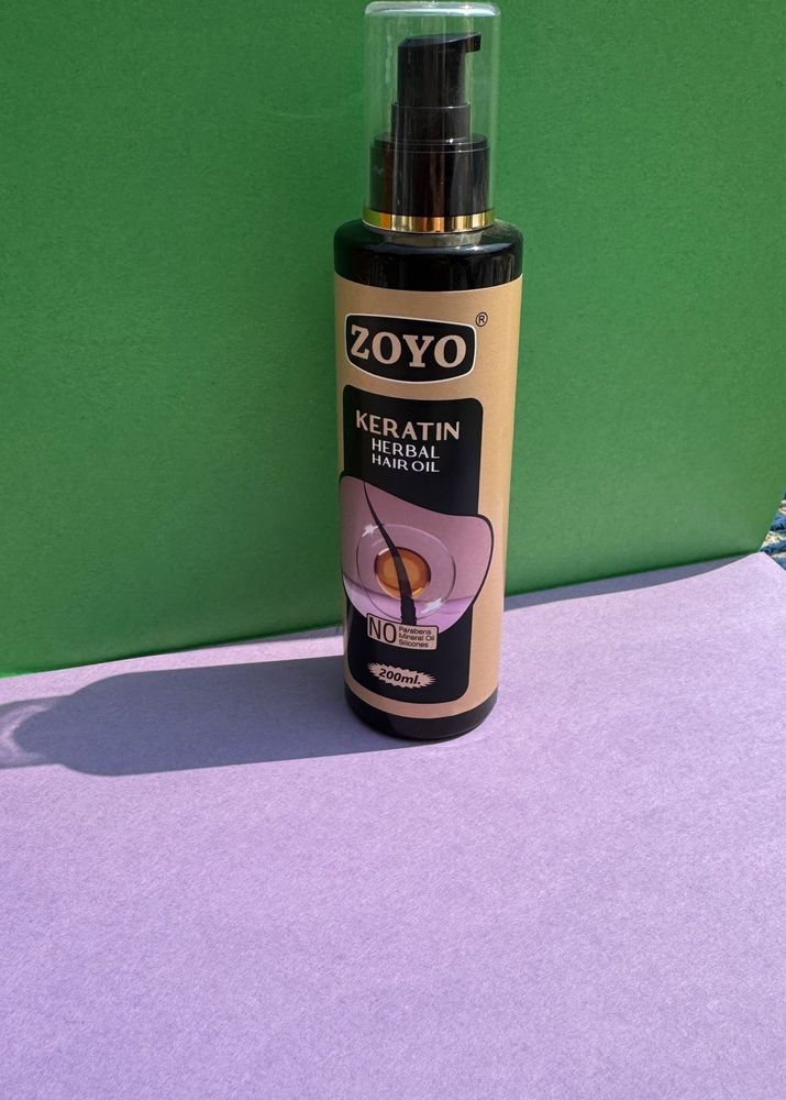 Zoyo Keratin Herbal Hair Oil