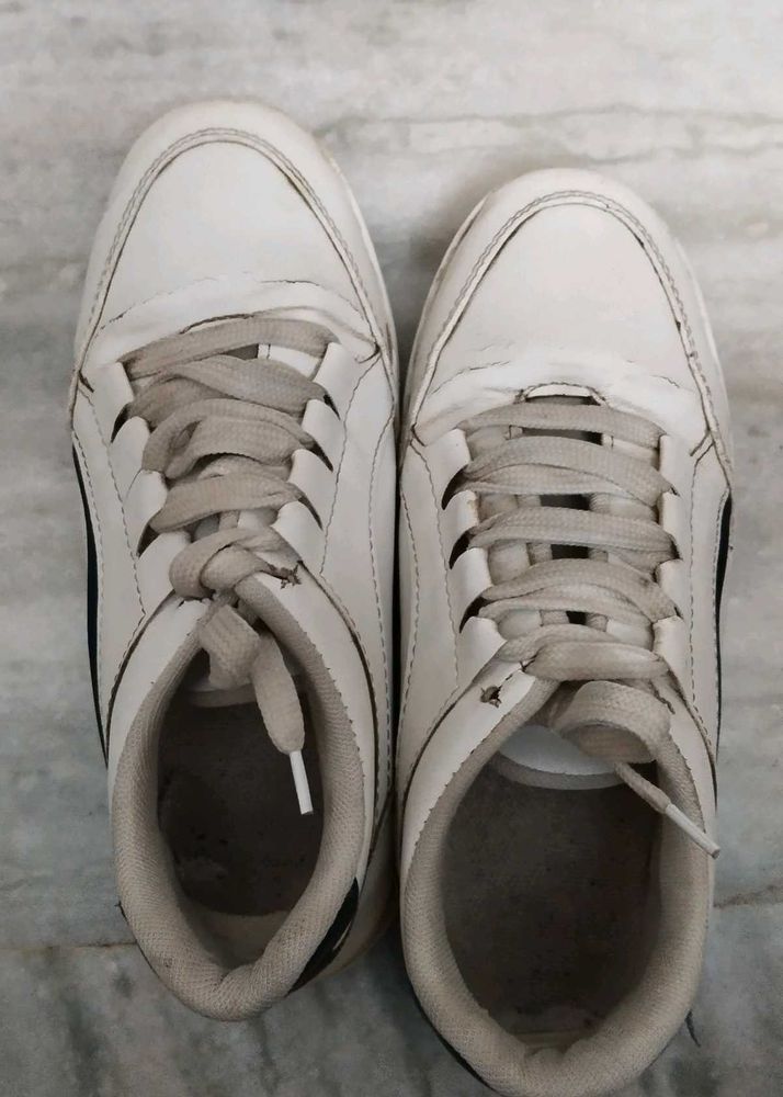 White Casual Shoes Women