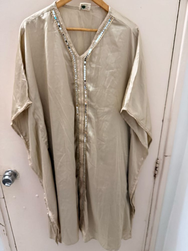 Elegant Embellished Kaftan Dress ( plus size)