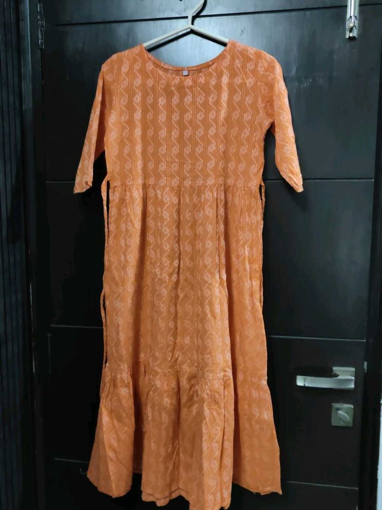 Orange Maxi Dress
