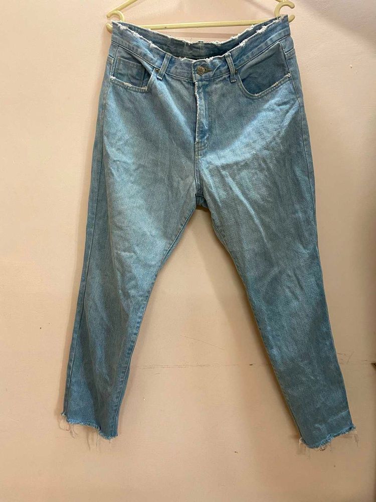 Light Wash Denim Jeans