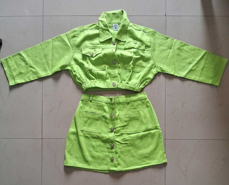Green Co-ord Set