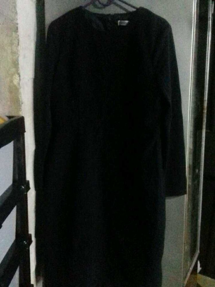 Navy BlueLong Sleeve Dress