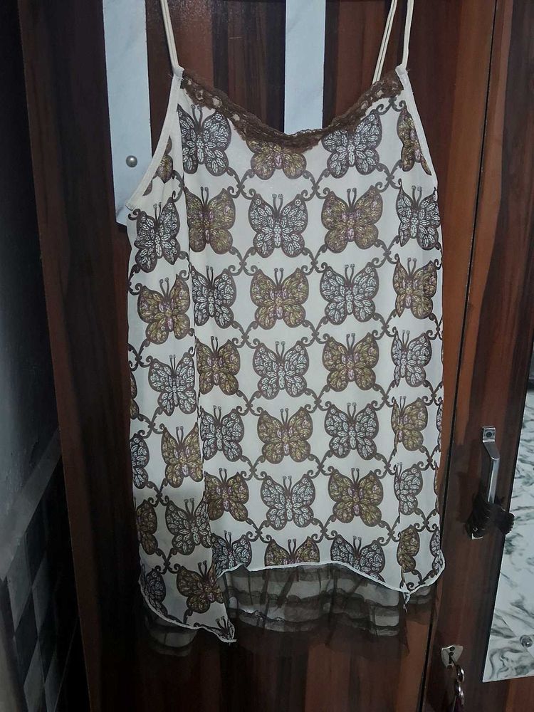 Butterfly Print Cami Top