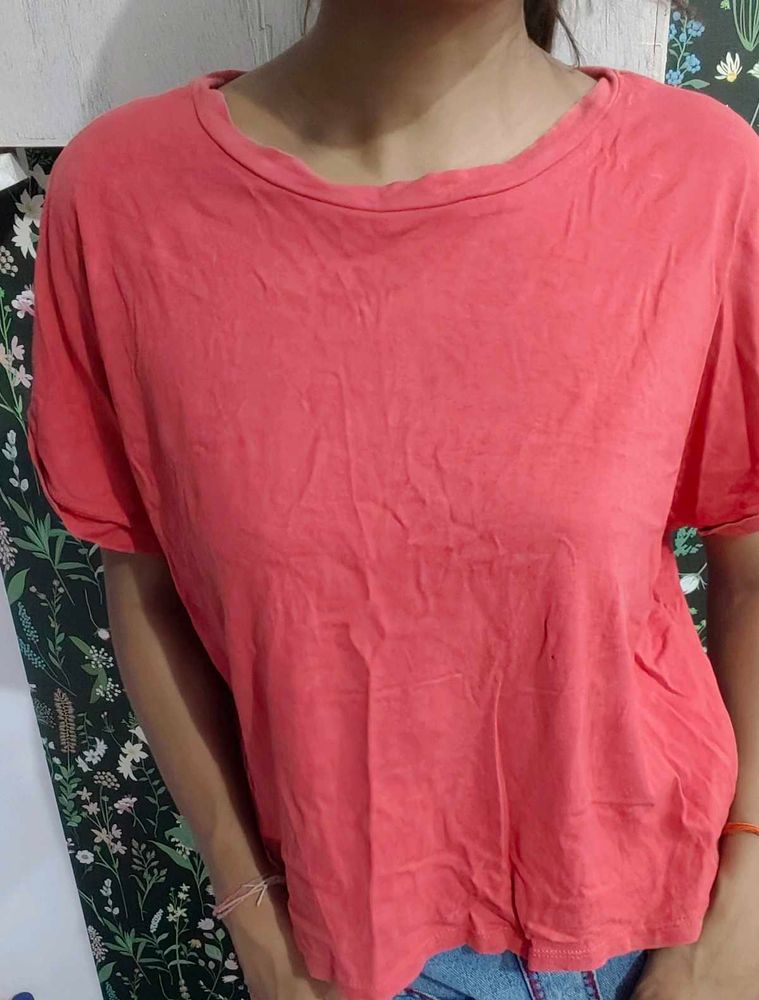 Coral T-shirt