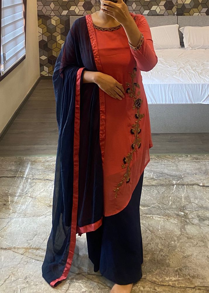 Party Wear Suit Full Set