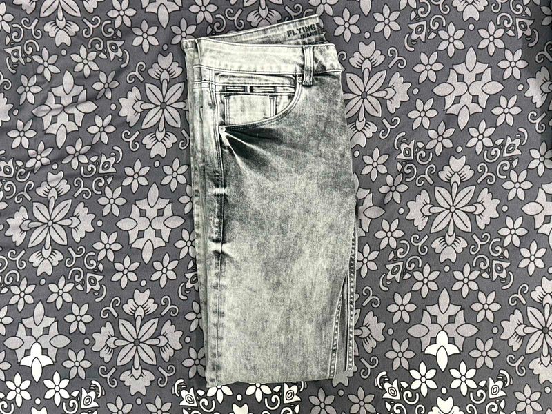 Flying Machine Grey Denim Jeans