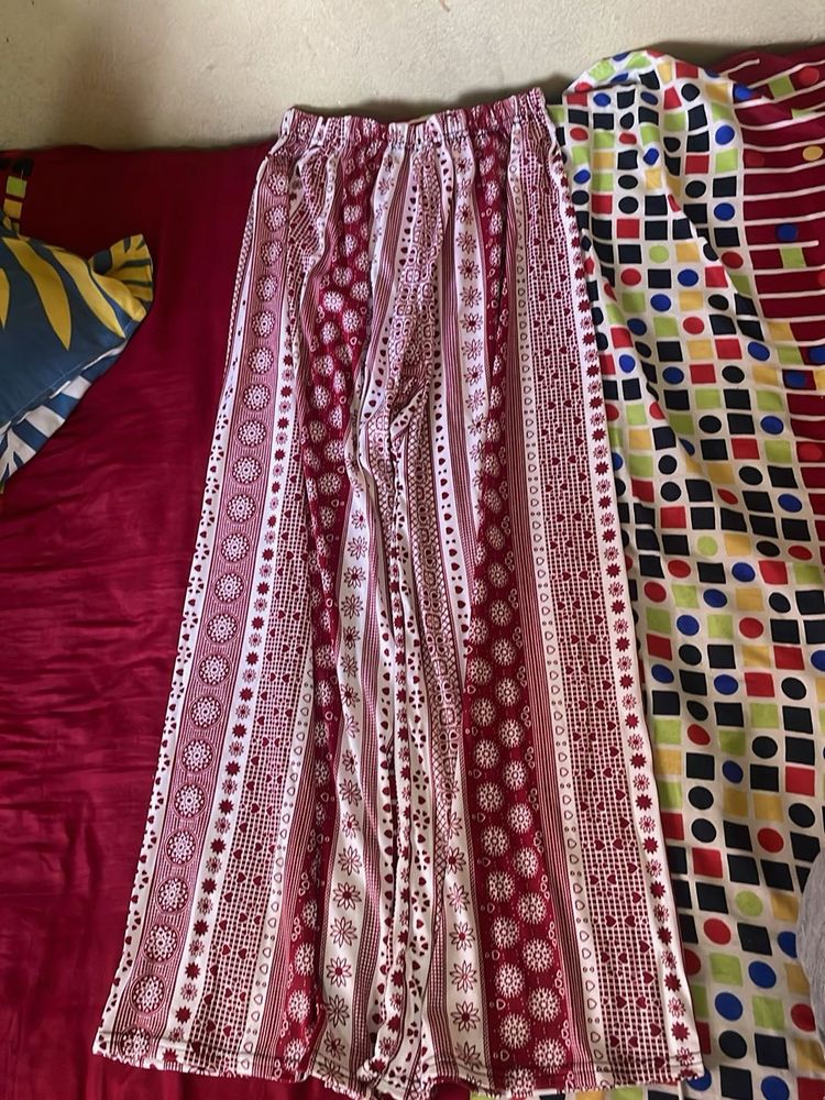 Boho Print Palazzo Pants
