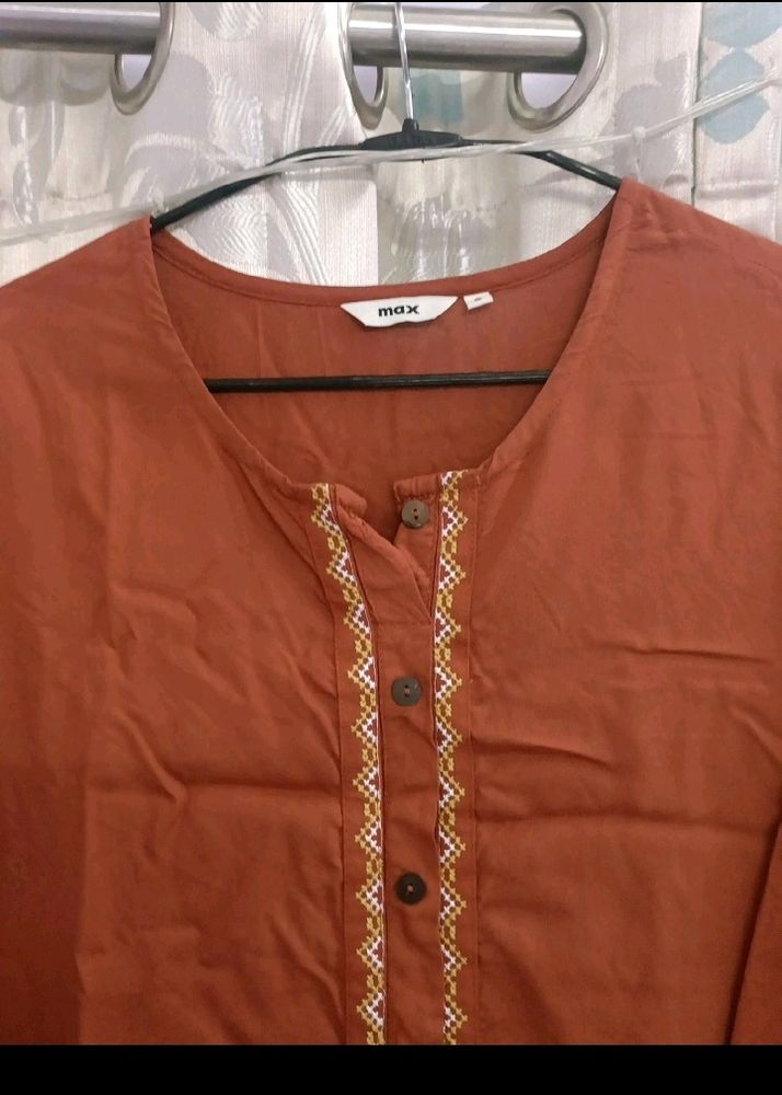 Brown Kurti