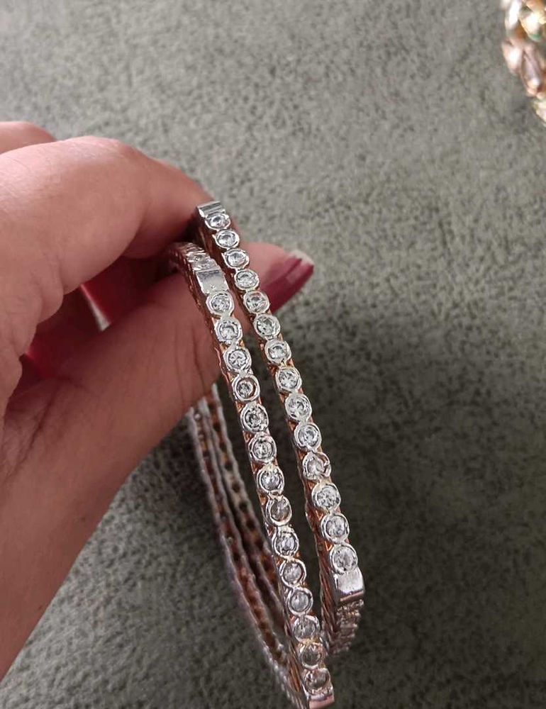 Trendy Beautiful Chudi Or Bangles Set Of 2