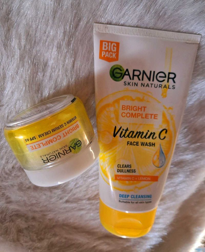 Vitamin  Face Wash &amp; Cream ( Combo )