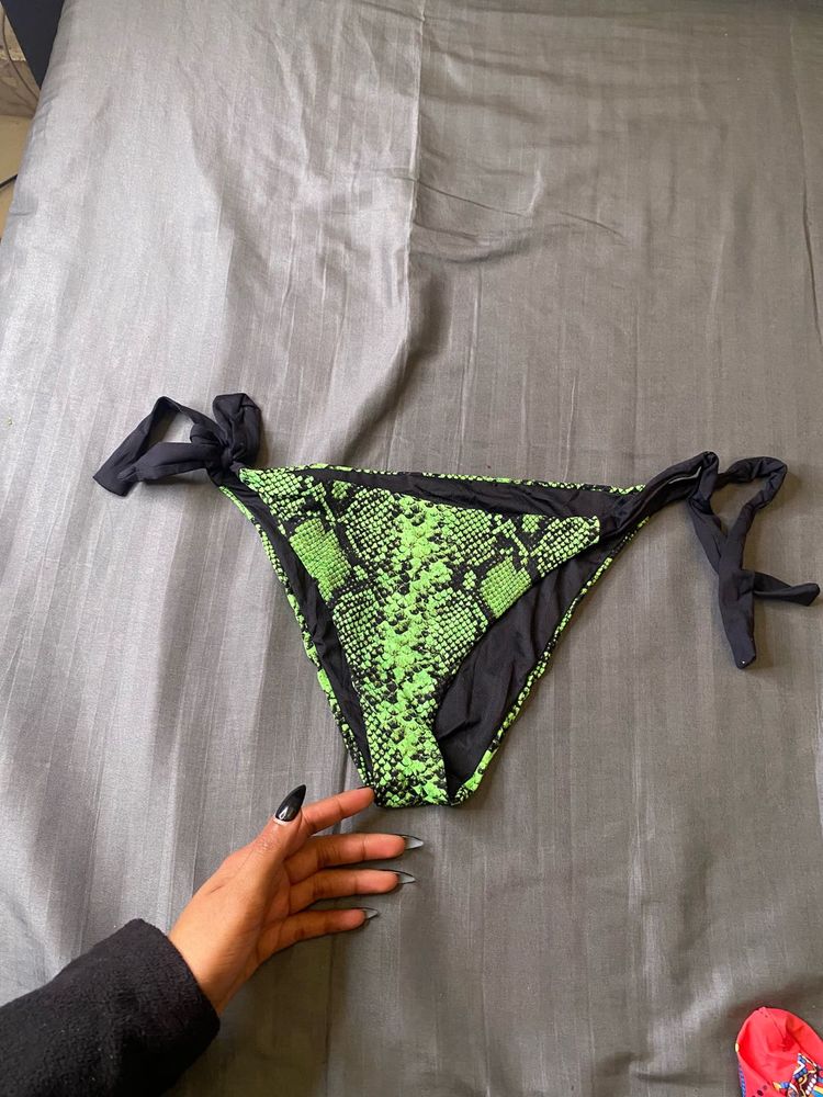 Snakeskin Bikini Bottom