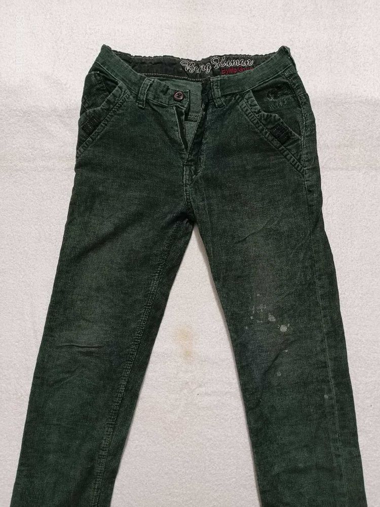 Kids&#39; Green Velvet Pant for Sale! 👖🌿