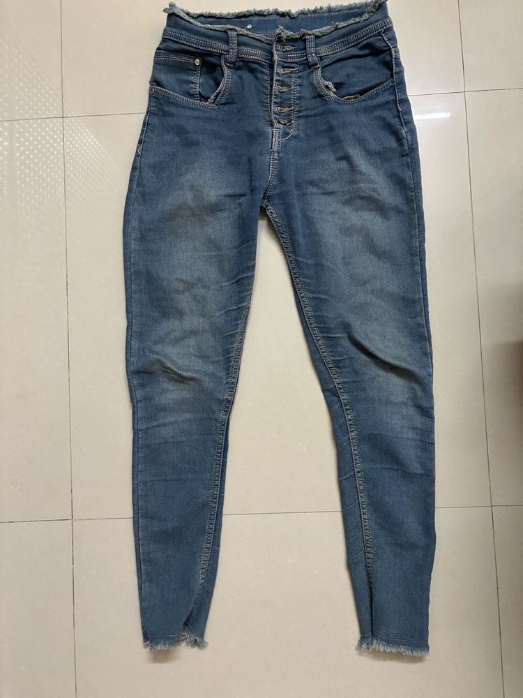 Navy Blue Jeans