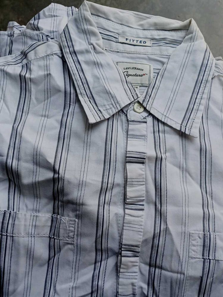 Levi's Striped Fitted Shirt