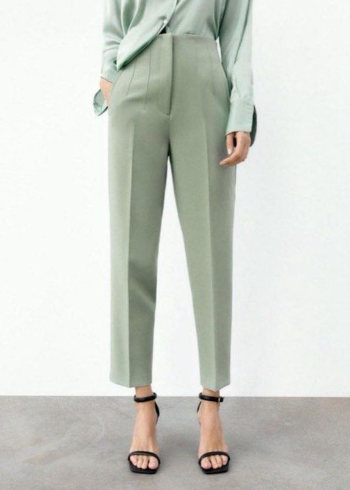 Zara High-Waisted Trousers