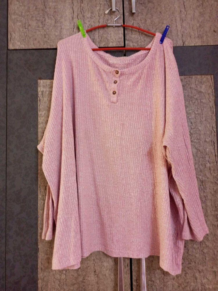 PLUS SIZE Branded Warm Nightsuit/Coordset