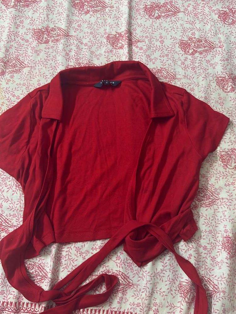Criss Cross Crop Top