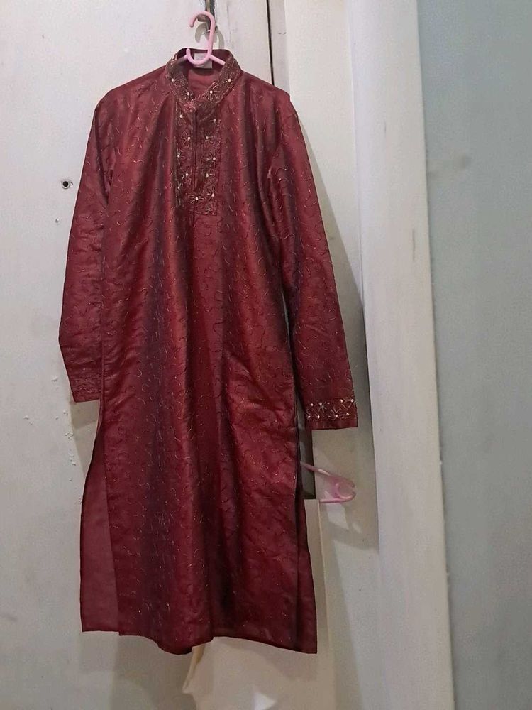 Maroon Indian Sherwani