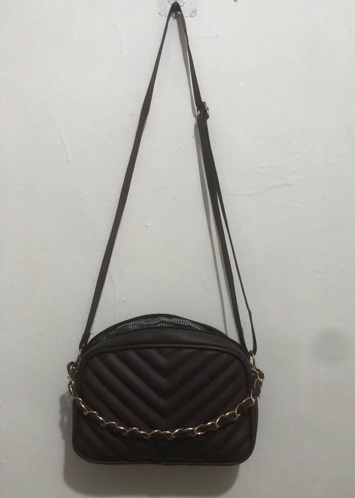 Stylish Brown Crossbody Bag