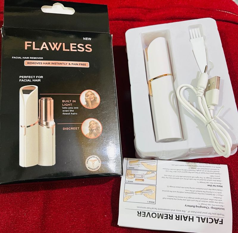 Flawless Facial Hair Remover New With Tag