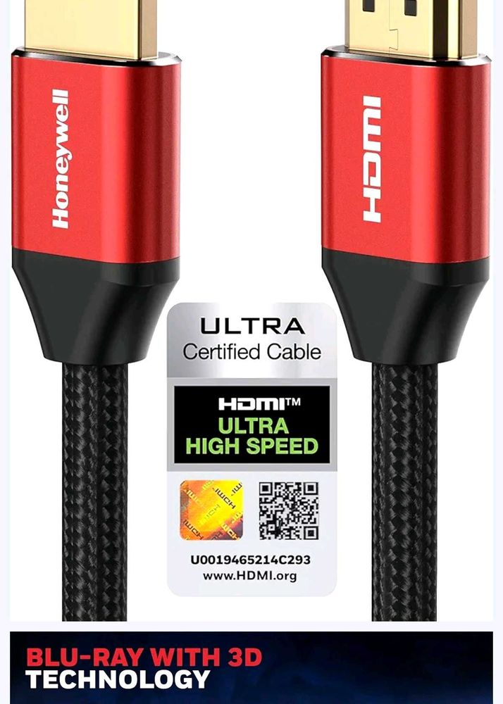Honeywell HDMI  2.1 Cable Superior Quality For PS5