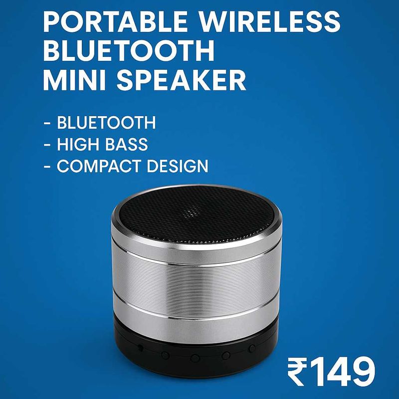 Portable Wireless Bluetooth Mini Speaker