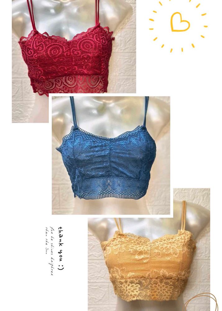 Combo Of Three 🔥 Hot Bralette&#39;s