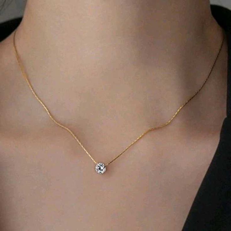 Delicate Gold Chain Necklace