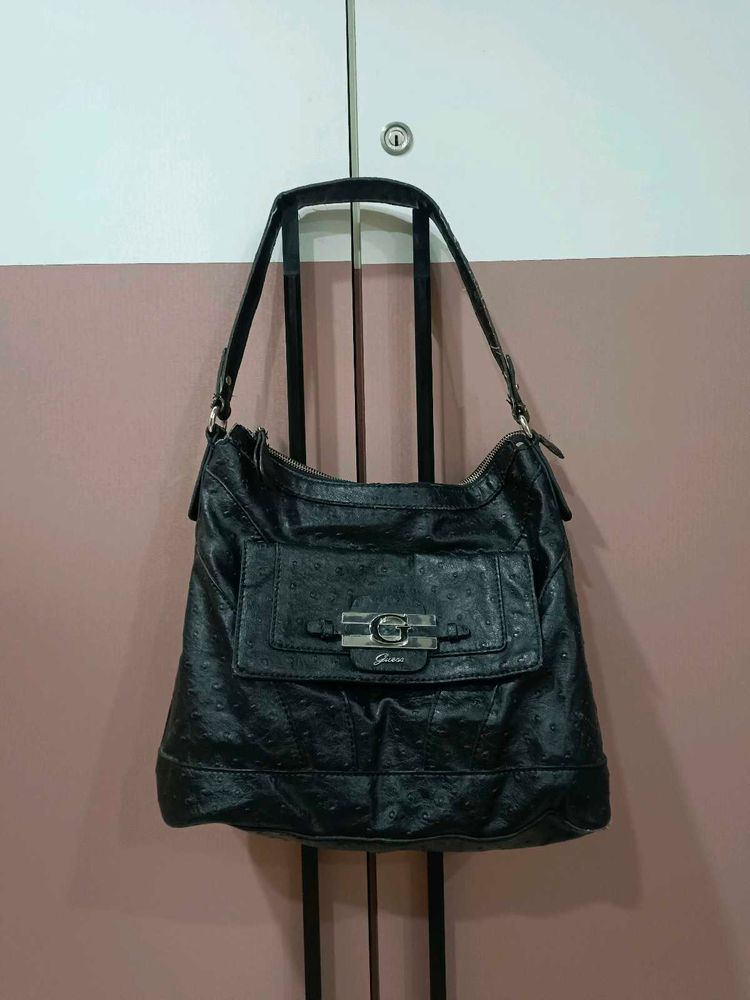 Guess Black Hobo Bag