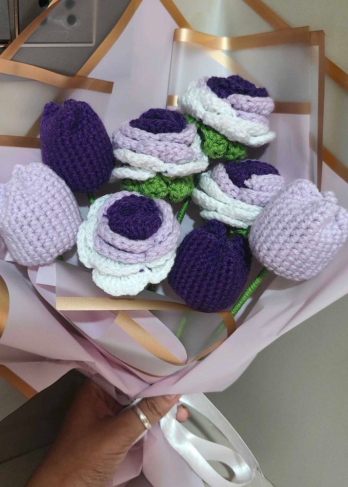 Crochet Flower Bouquet