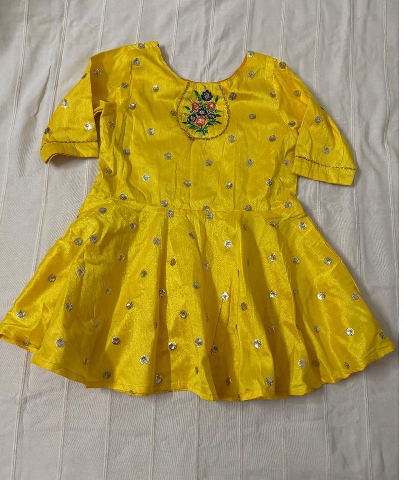 🆕Yellow Baby Girl Dress (2-3.5 Years)