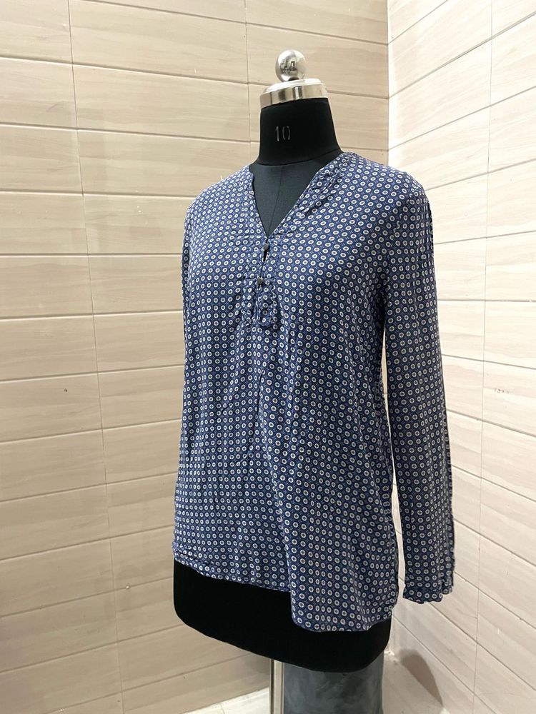 ESPRIT Patterned V-Neck Top