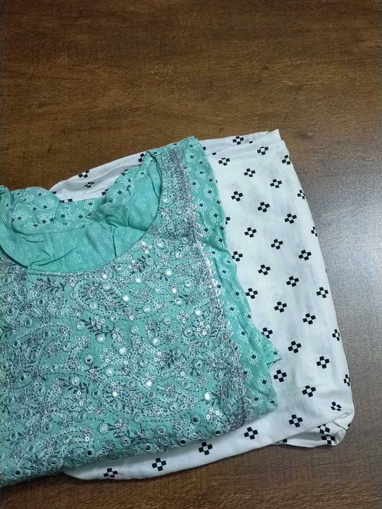 Plazzo And Kurta Set