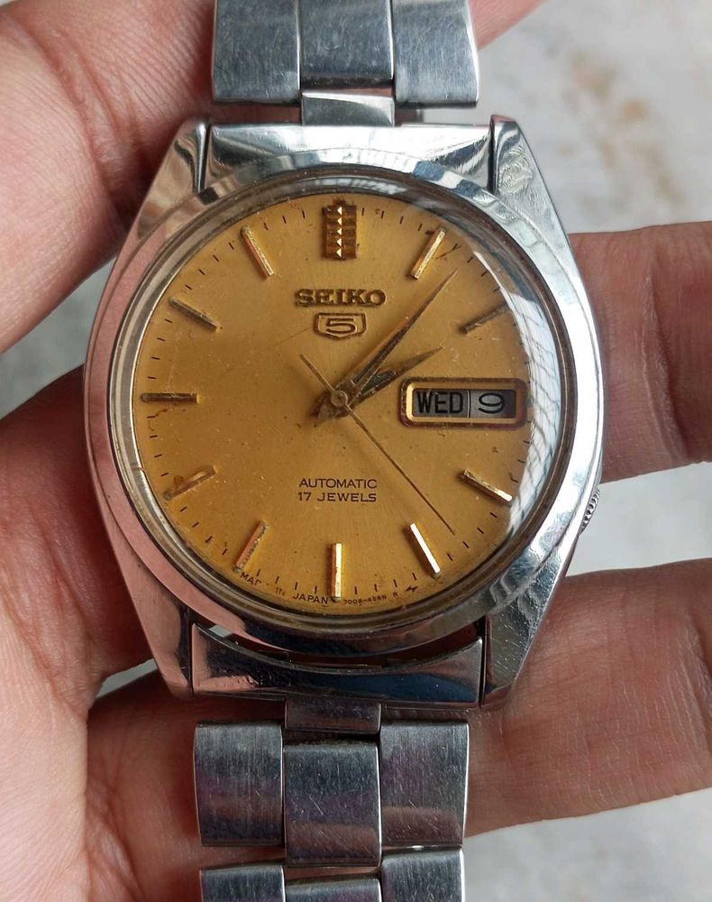Seiko 5 Automatic Vintage Mens Watch