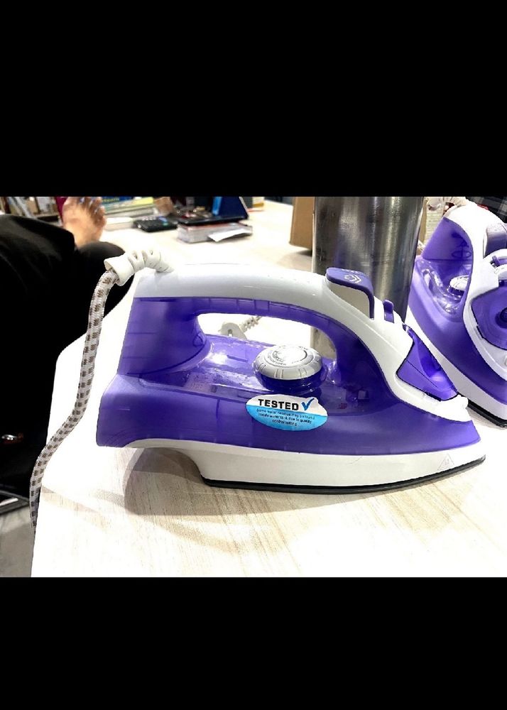 Smartbuy Purple Steam Iron Unused