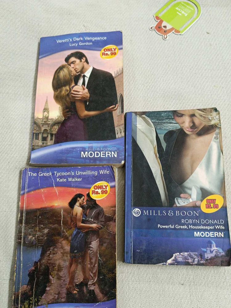 Mills &amp; Boon Modern Romance Books (3)